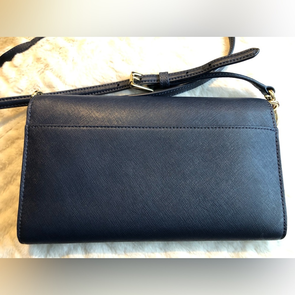 Tory Burch Navy Crossbody Bag - Picture 3 of 12